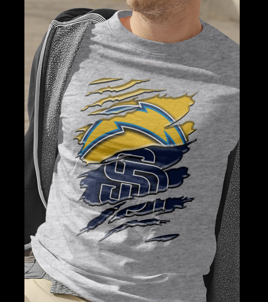 San Diego Chargers And Padres Rah 033 T-Shirt