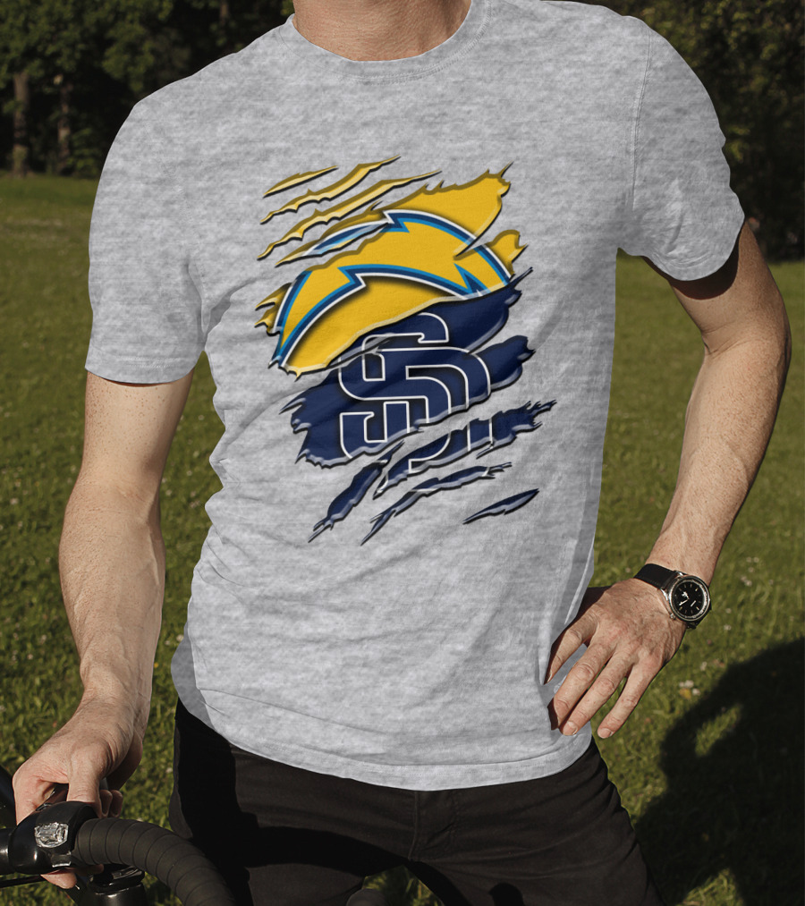 San Diego Chargers And Padres Rah 033 T-Shirt