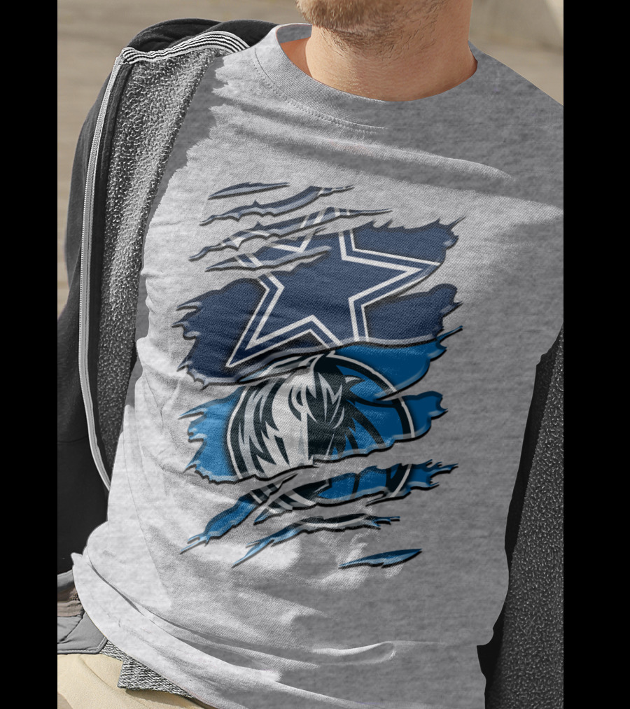 Dallas Cowboys Mavericks Crossover Rah 044 T-Shirt