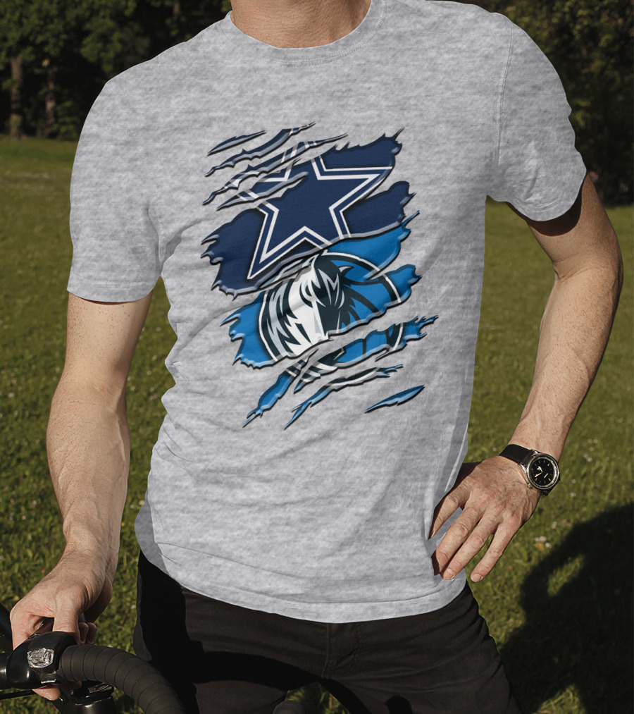 Dallas Cowboys Mavericks Crossover Rah 044 T-Shirt