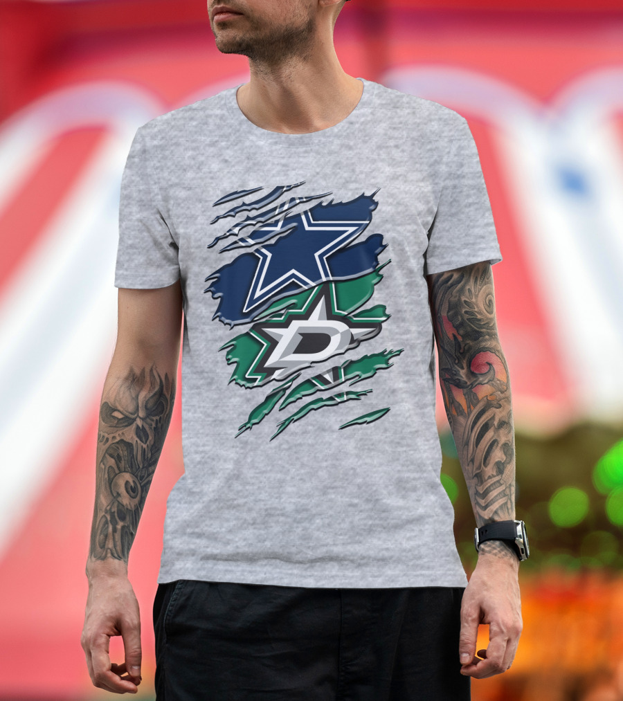 Dallas Cowboys And Dallas Stars Rah 045 T-Shirt