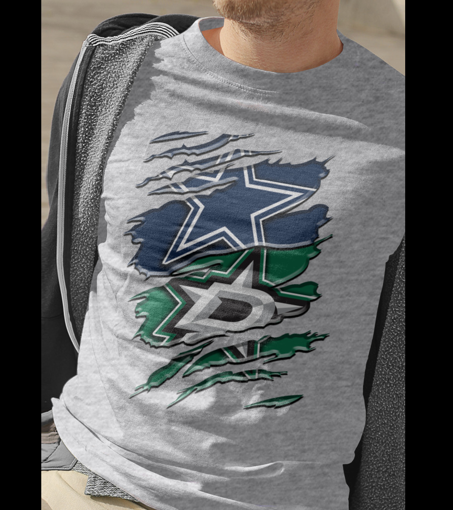 Dallas Cowboys And Dallas Stars Rah 045 T-Shirt