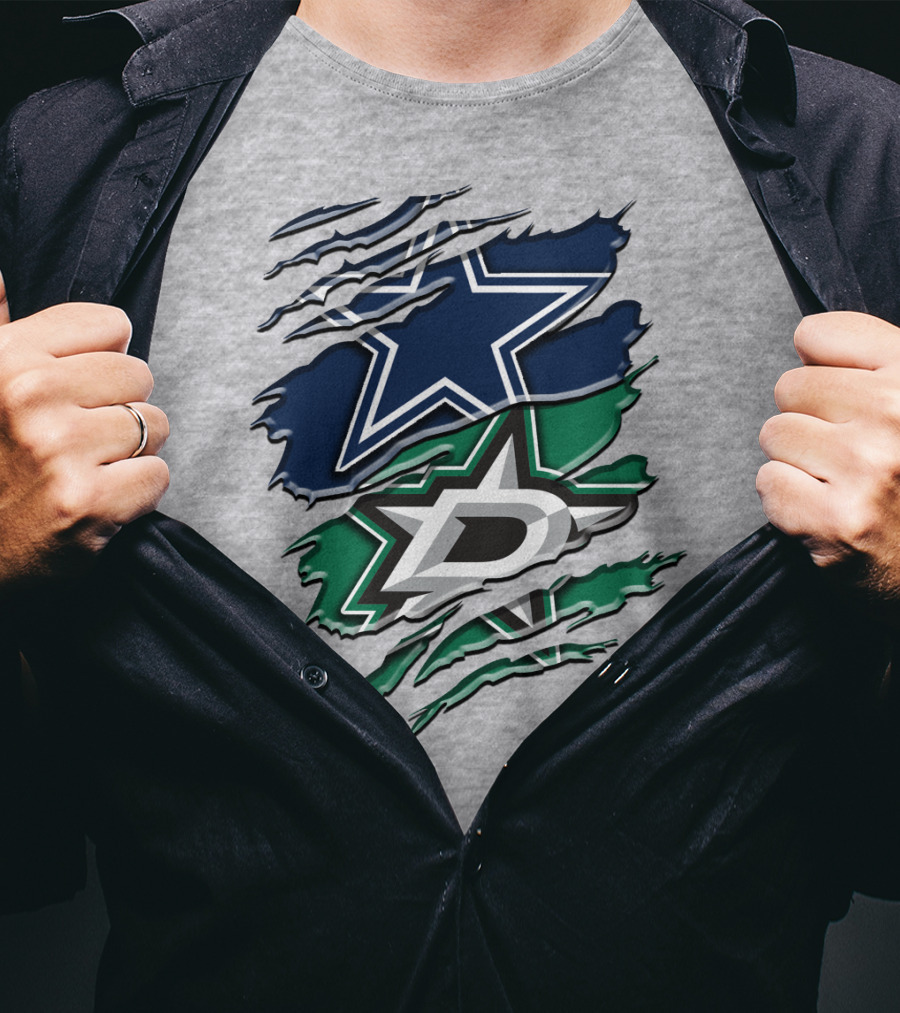 Dallas Cowboys And Dallas Stars Rah 045 T-Shirt