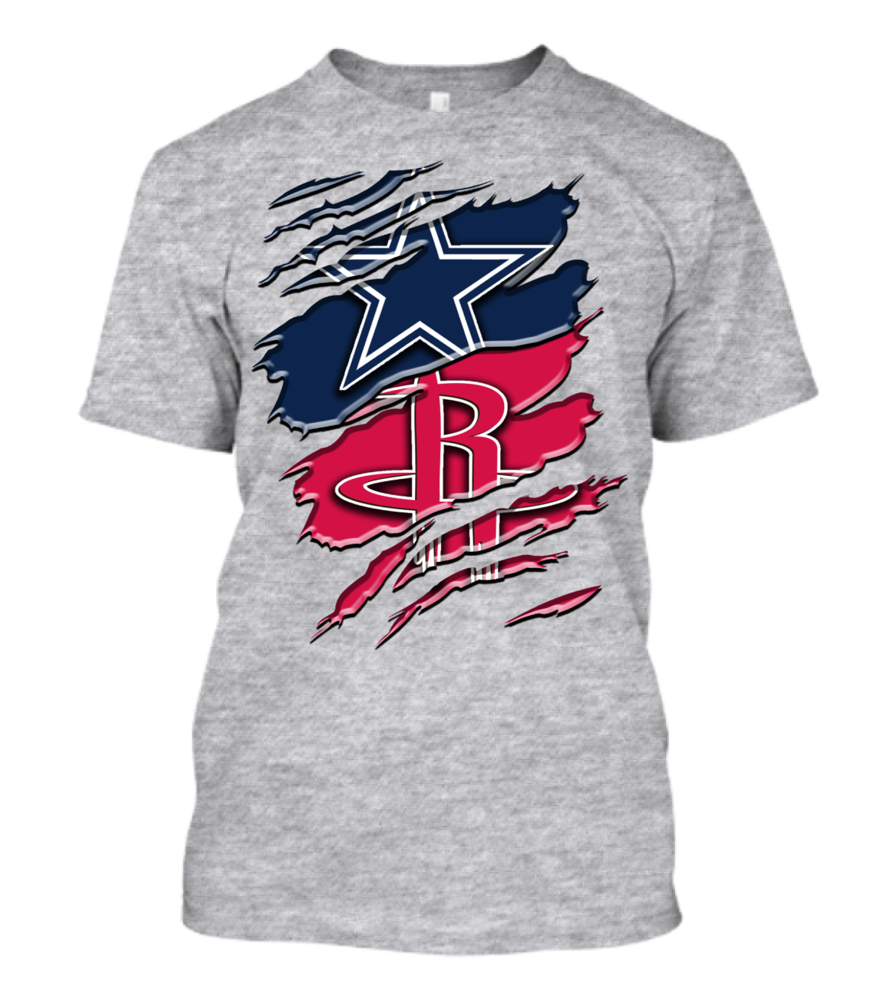Dallas Cowboys Houston Rockets Rah 047 T-Shirt