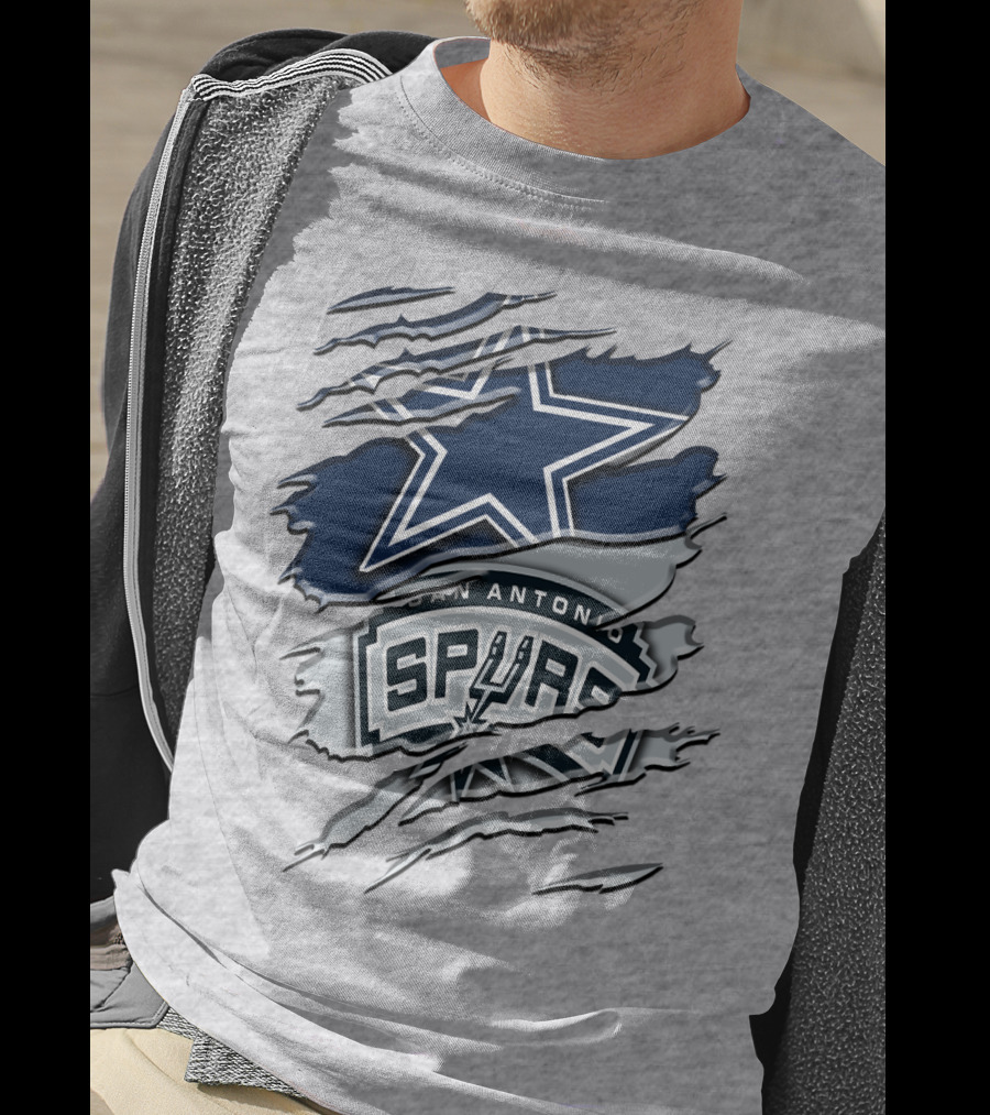 Dallas Cowboys San Antonio Spurs Rah 048 T-Shirt