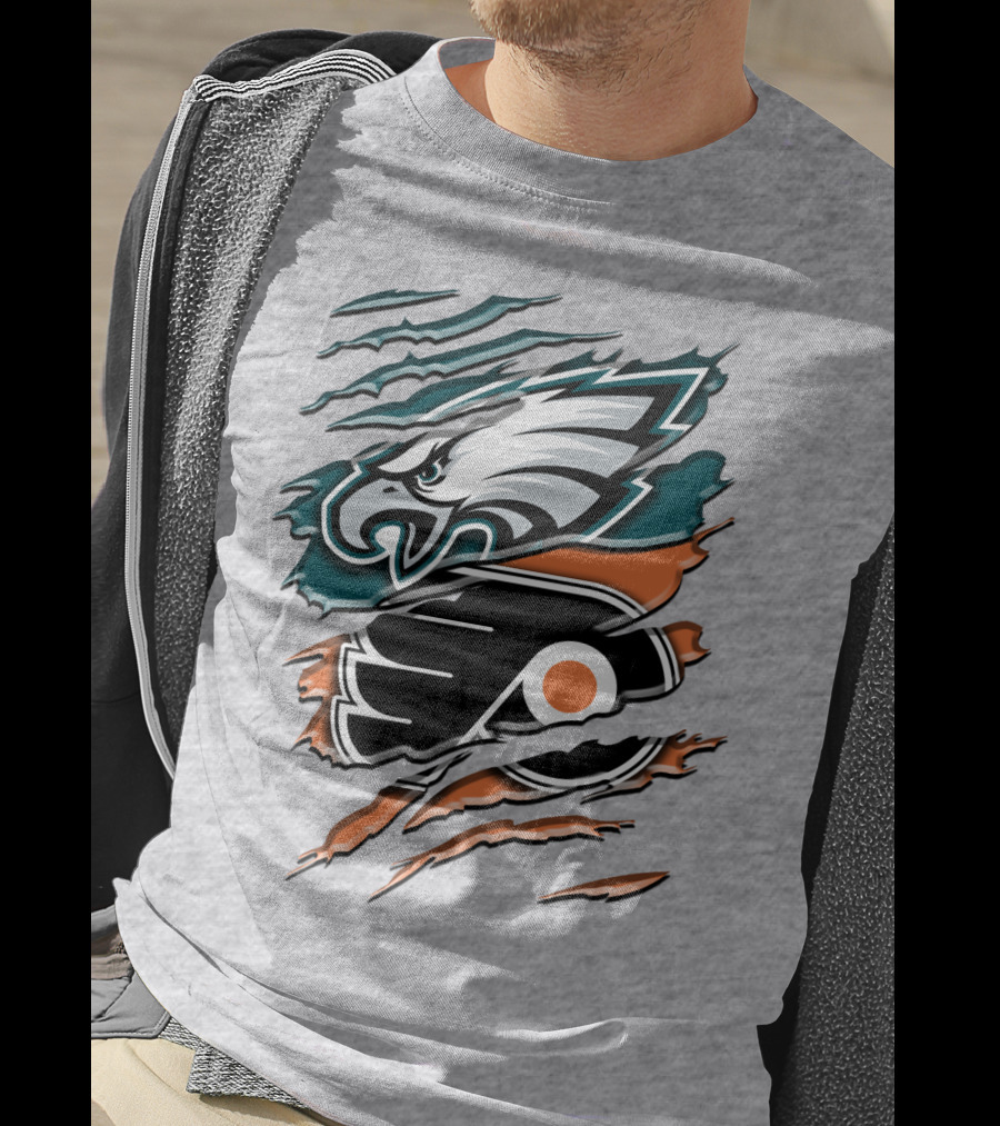 Philadelphia Eagles Flyers Rah 056 T-Shirt
