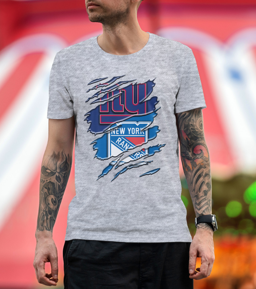 New York Giants New York Rangers Rah 065 T-Shirt