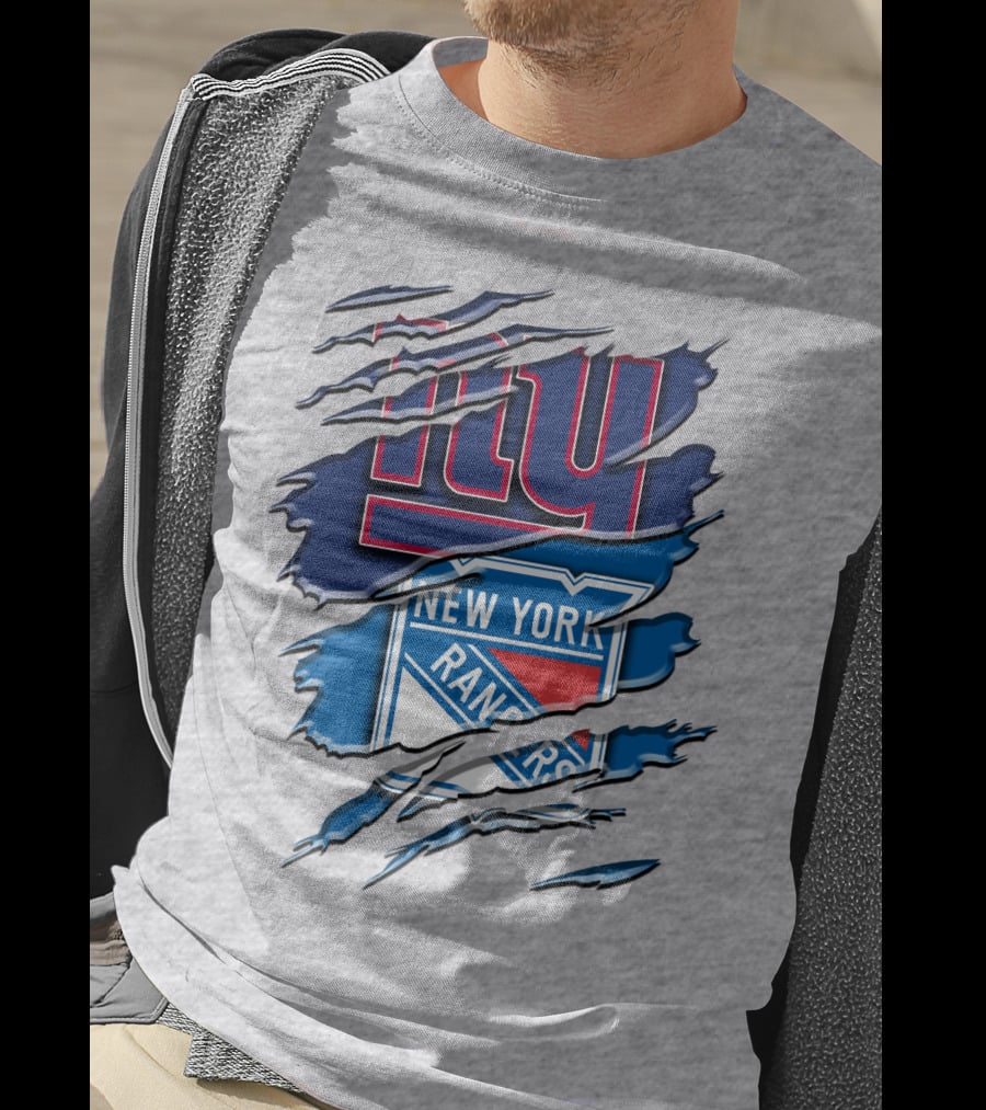 New York Giants New York Rangers Rah 065 T-Shirt