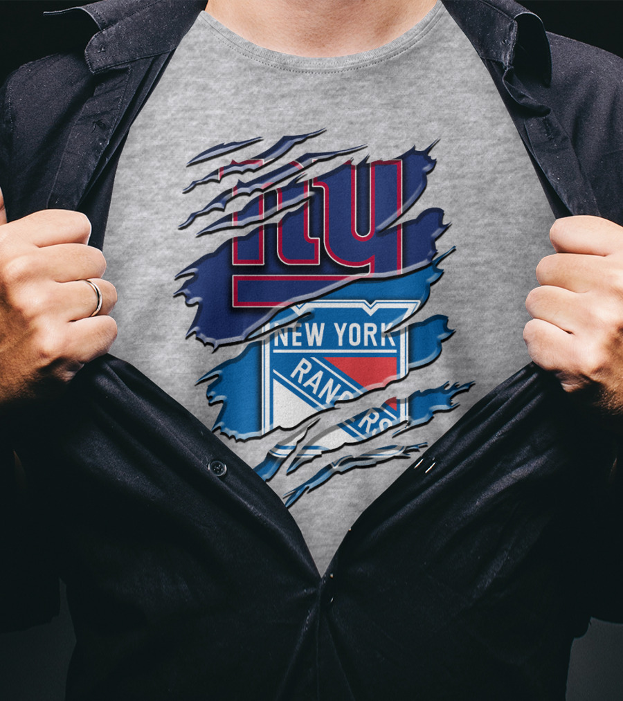 New York Giants New York Rangers Rah 065 T-Shirt