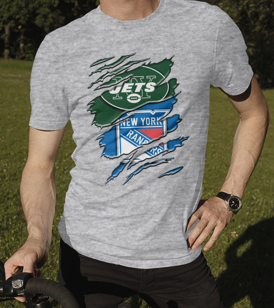 New York Jets Rangers Combination T-Shirt