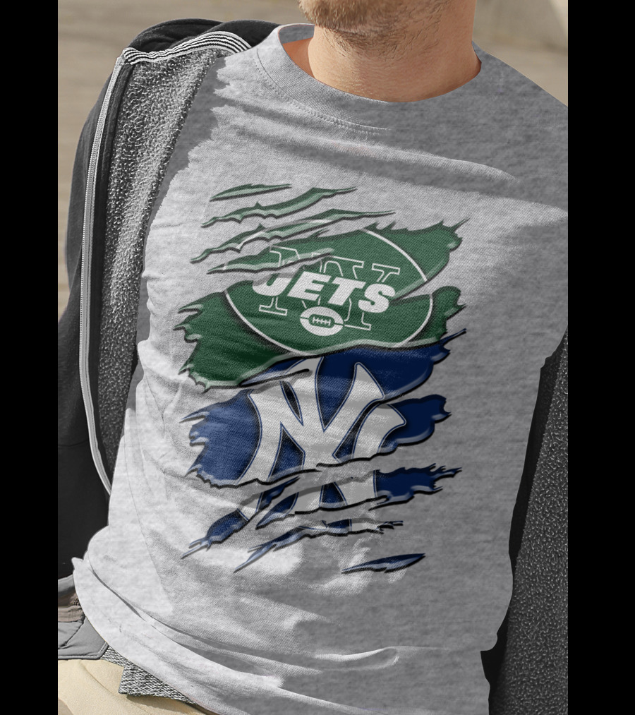 Ny Jets Yankees Rah 071 T-Shirt