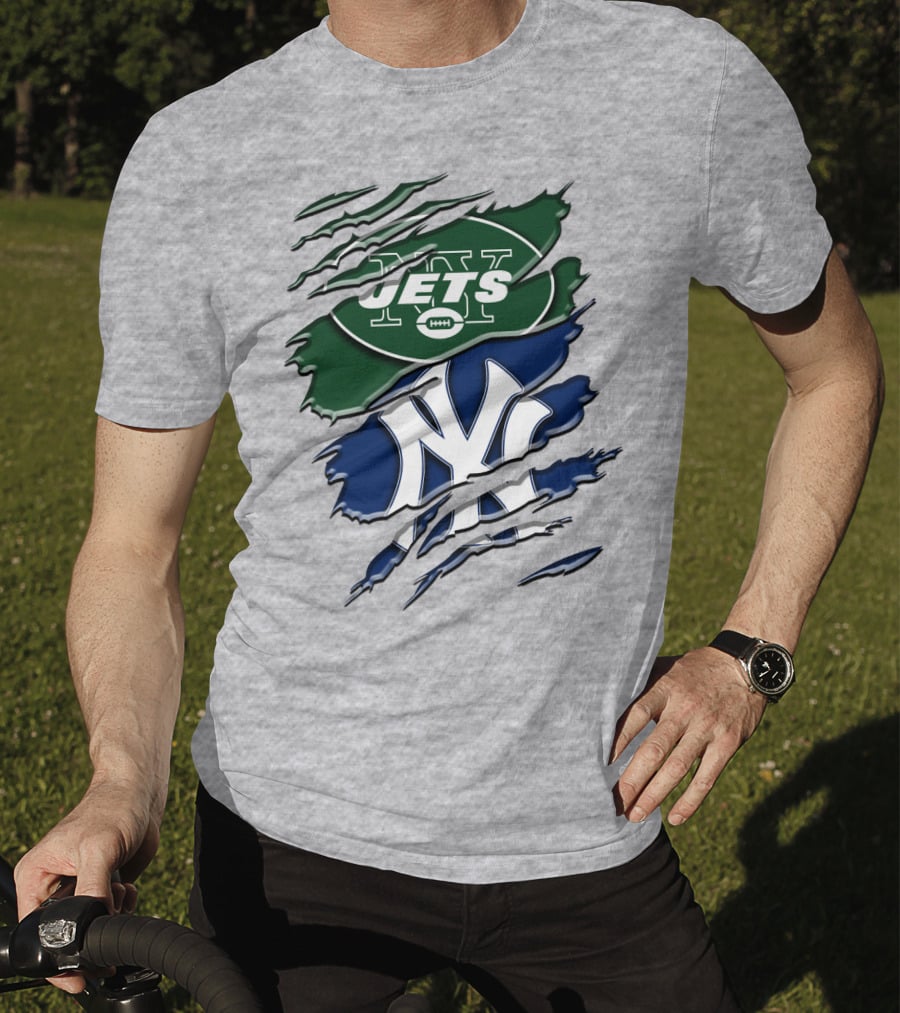 Ny Jets Yankees Rah 071 T-Shirt