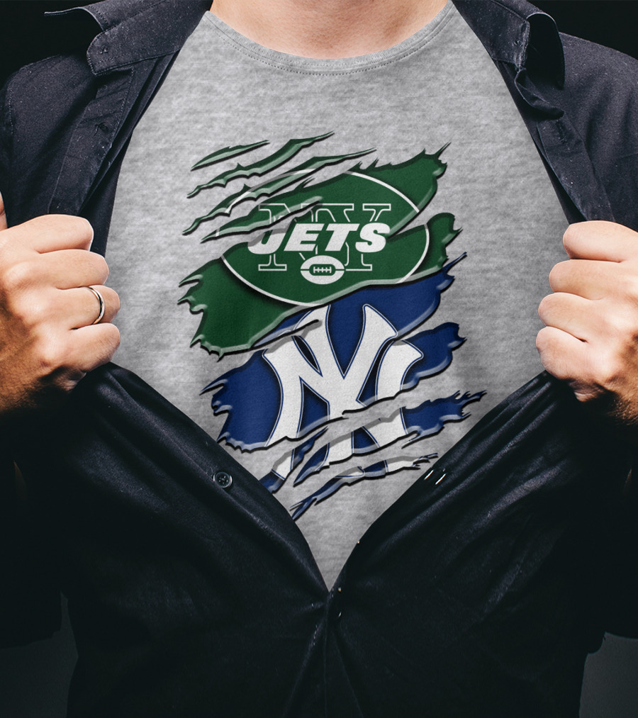 Ny Jets Yankees Rah 071 T-Shirt