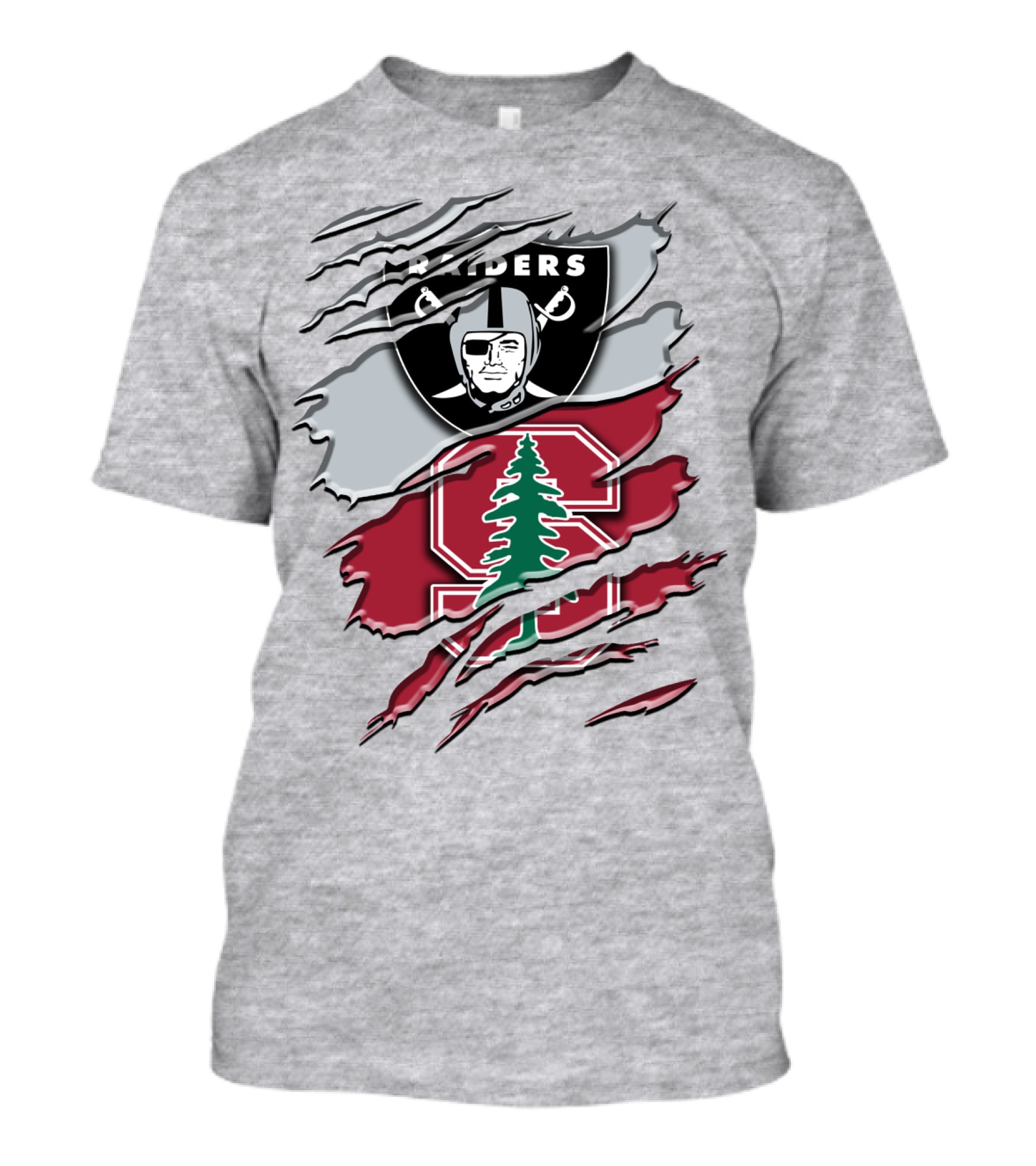 Raiders Stanford Tree Rah 097 T-Shirt