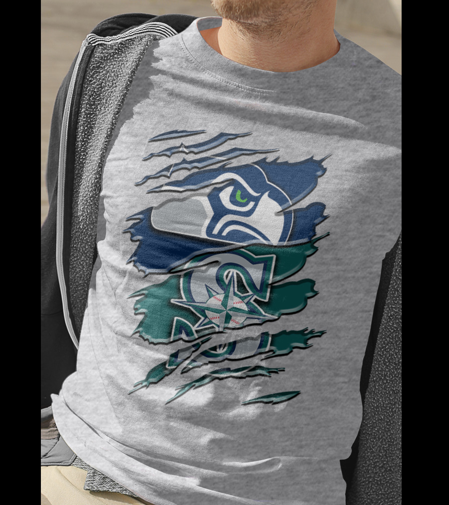 Seattle Seahawks Mariners Rah 109 T-Shirt