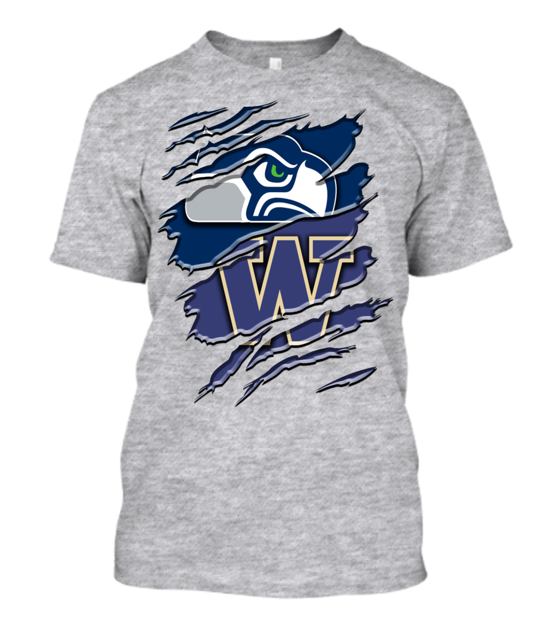 Seattle Seahawks University Of Washington Rah 110 T-Shirt