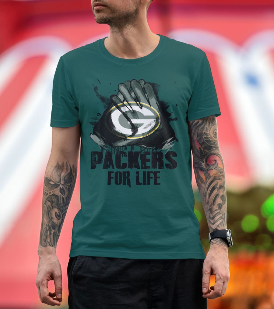 Green Bay Packers For Life T-Shirt