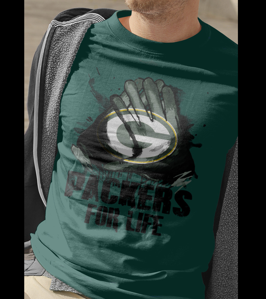 Green Bay Packers For Life T-Shirt