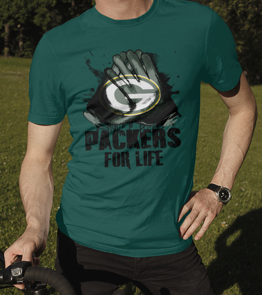 Green Bay Packers For Life T-Shirt