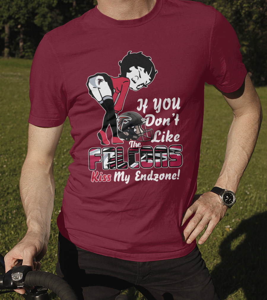 If You Don't Like The Falcons Kiss My Endzone T-Shirt