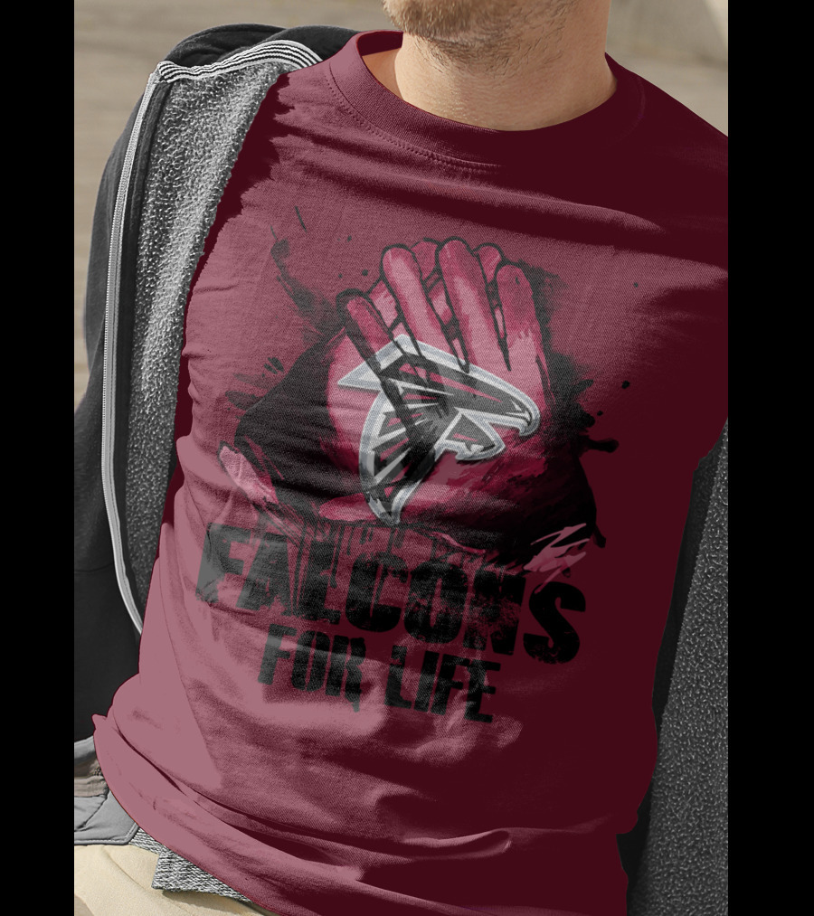 Atlanta Falcons For Life T-Shirt