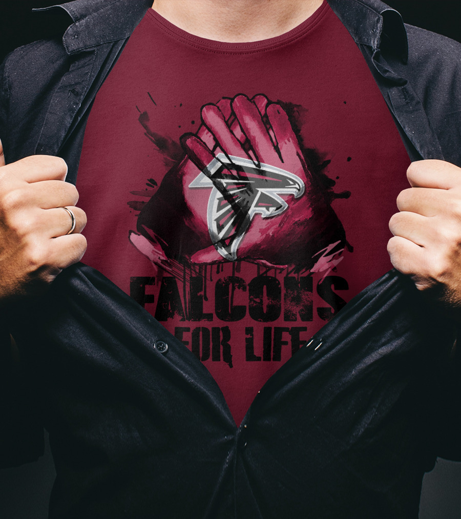 Atlanta Falcons For Life T-Shirt