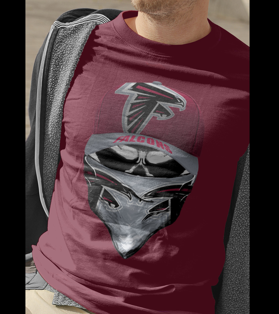 Atlanta Falcons Logo Cap Bandana Combo T-Shirt