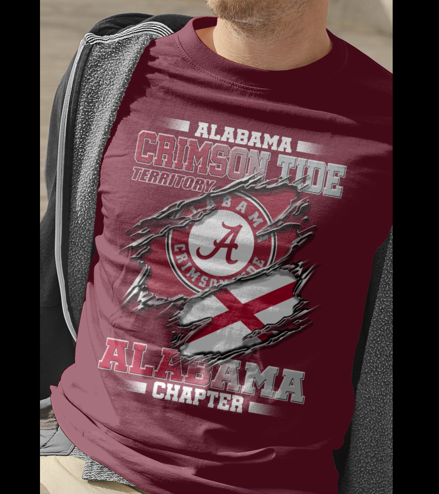 Alabama Crimson Tide Territory Alabama Chapter Crimson Tide T-Shirt