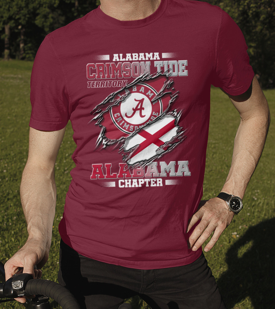Alabama Crimson Tide Territory Alabama Chapter Crimson Tide T-Shirt