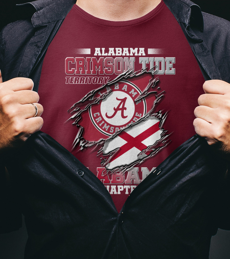 Alabama Crimson Tide Territory Alabama Chapter Crimson Tide T-Shirt
