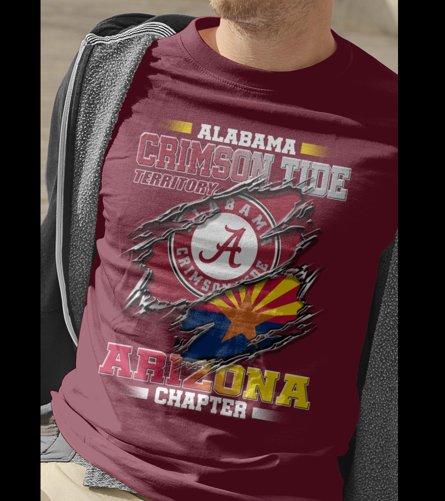 Alabama Crimson Tide Territory Arizona Chapter T-Shirt
