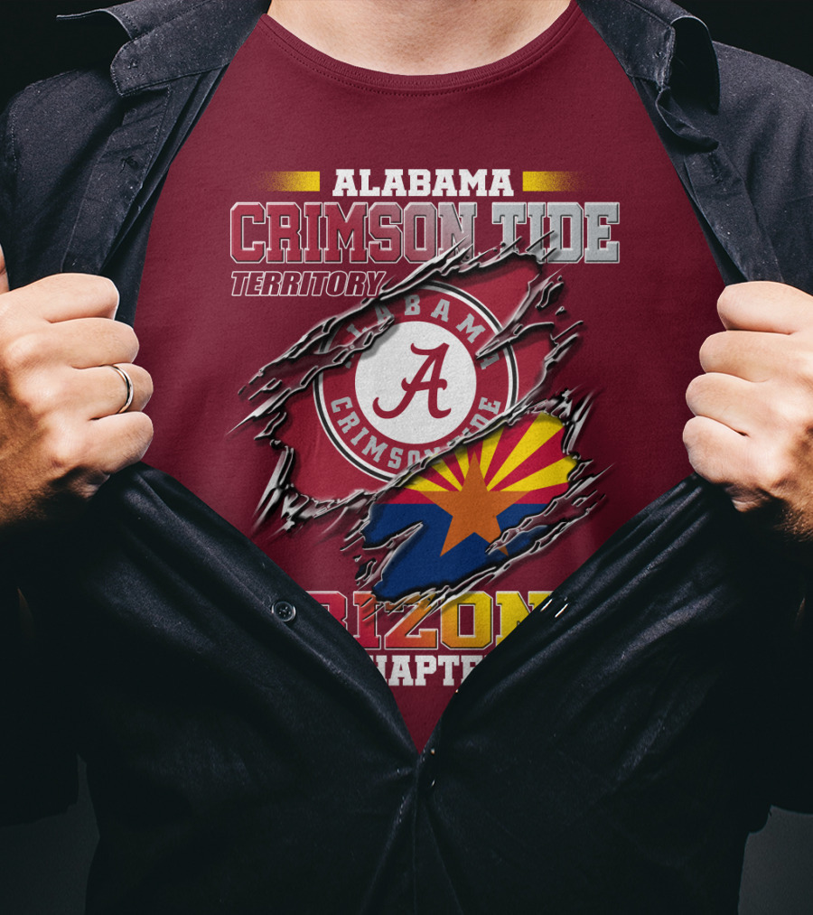 Alabama Crimson Tide Territory Arizona Chapter T-Shirt