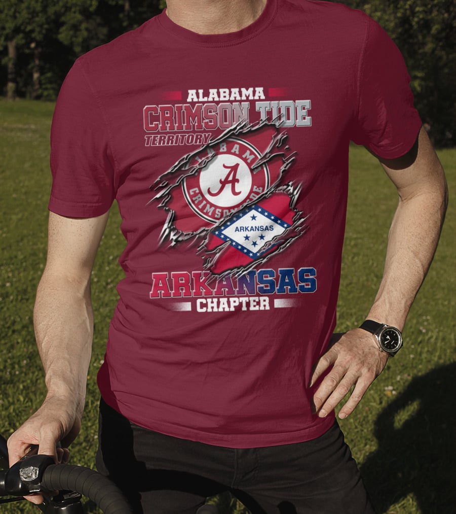 Alabama Crimson Tide Territory Arkansas Chapter T-Shirt