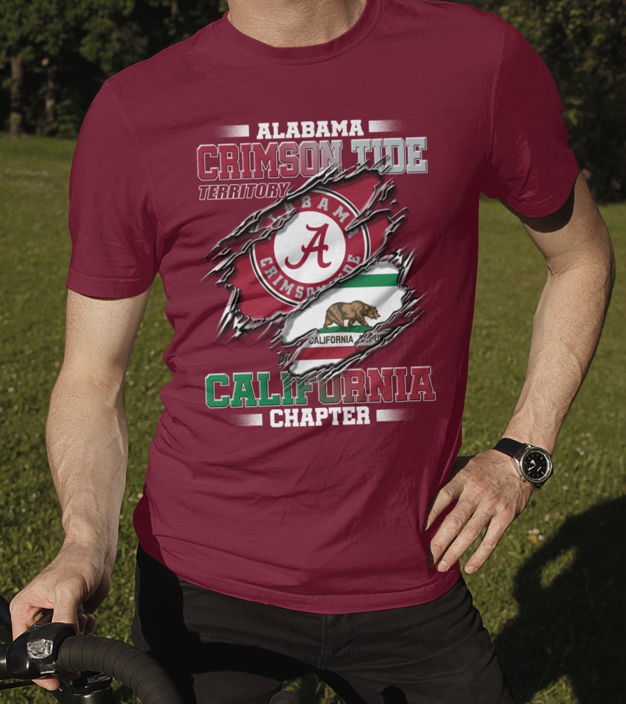 Alabama Crimson Tide Territory California Chapter T-Shirt