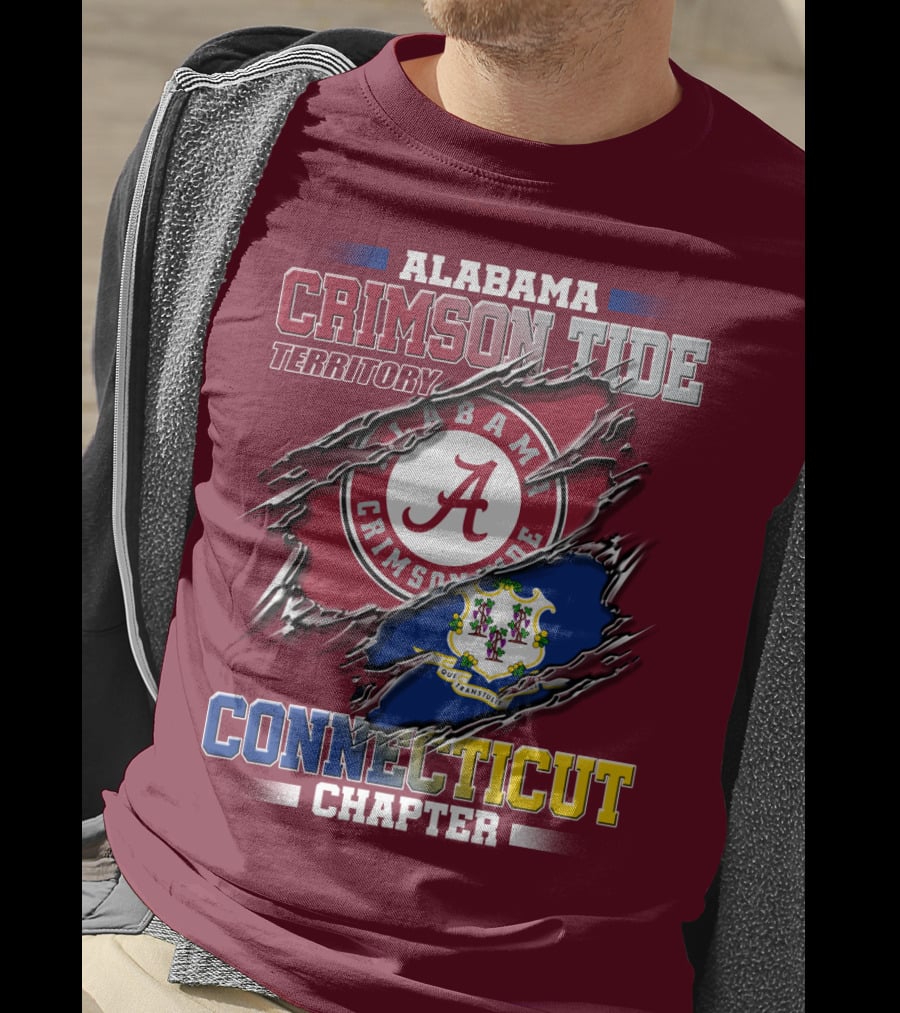 Alabama Crimson Tide Territory Connecticut Chapter T-Shirt