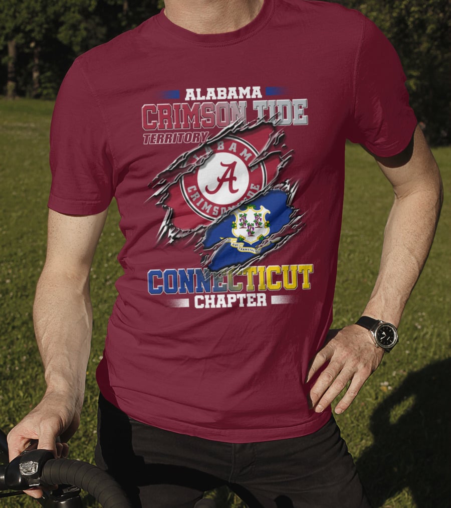 Alabama Crimson Tide Territory Connecticut Chapter T-Shirt