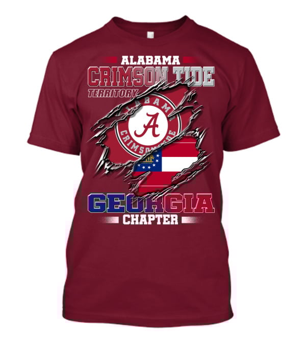 Alabama Crimson Tide Territory Georgia Chapter T-Shirt