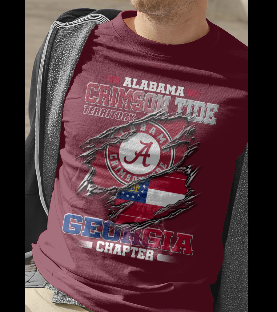 Alabama Crimson Tide Territory Georgia Chapter T-Shirt