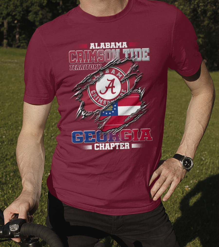 Alabama Crimson Tide Territory Georgia Chapter T-Shirt