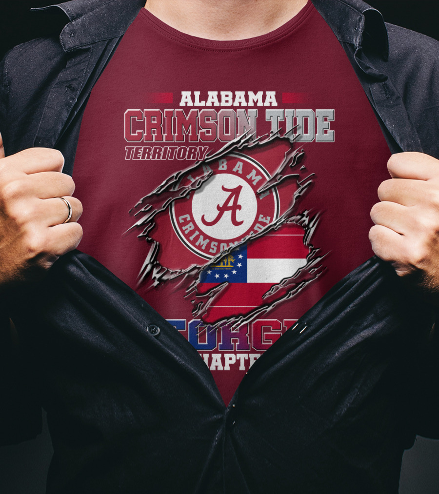 Alabama Crimson Tide Territory Georgia Chapter T-Shirt