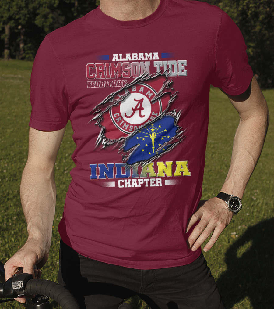 Alabama Crimson Tide Territory Indiana Chapter T-Shirt