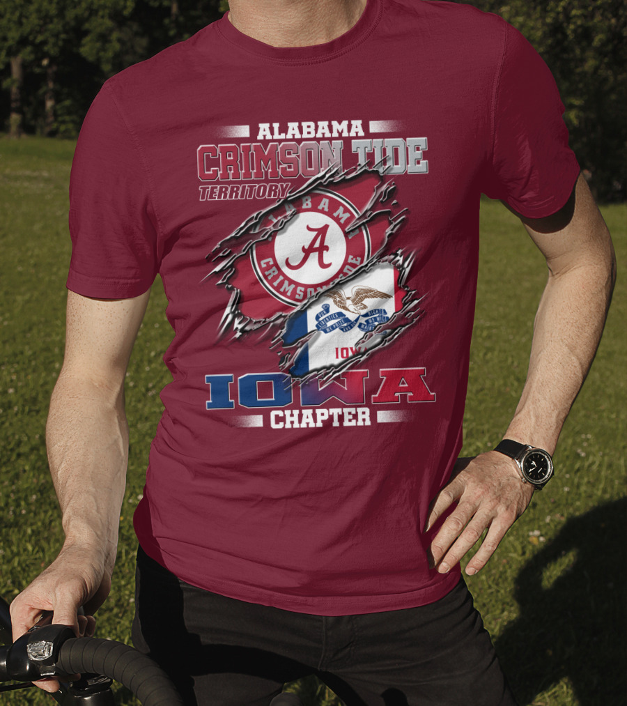 Alabama Crimson Tide Territory Iowa Chapter T-Shirt