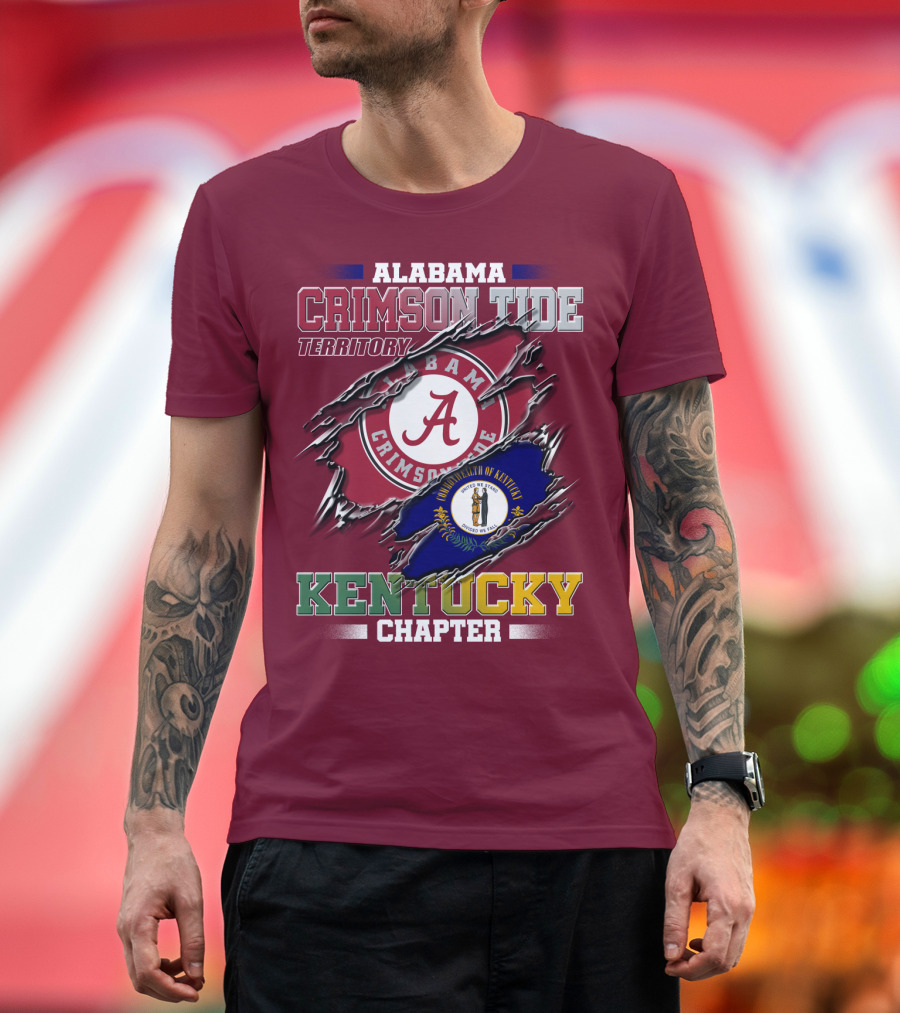 Alabama Crimson Tide Territory Kentucky Chapter T-Shirt