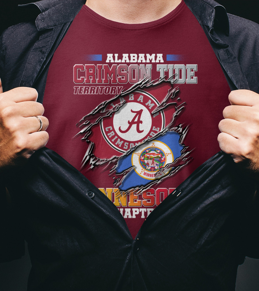 Alabama Crimson Tide Territory Minnesota Chapter T-Shirt