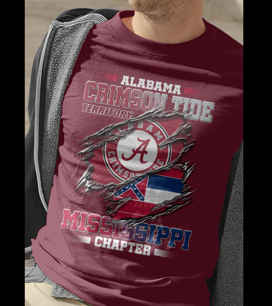 Alabama Crimson Tide Territory Mississippi Chapter T-Shirt