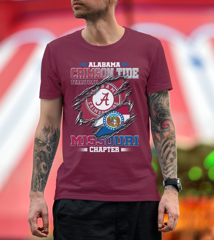 Alabama Crimson Tide Territory Missouri Chapter T-Shirt