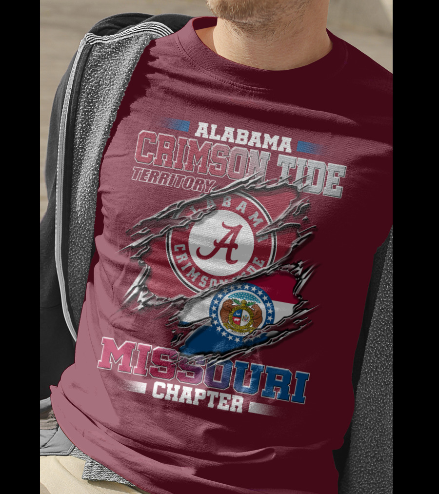 Alabama Crimson Tide Territory Missouri Chapter T-Shirt