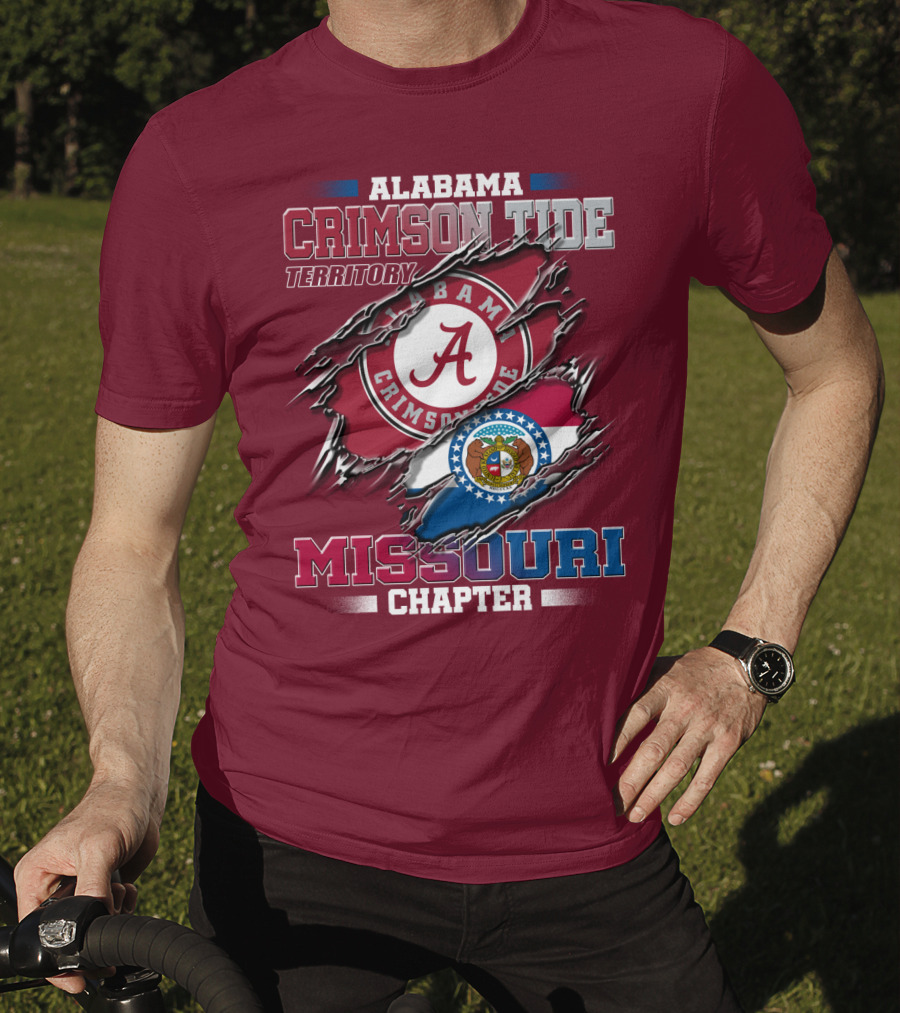 Alabama Crimson Tide Territory Missouri Chapter T-Shirt
