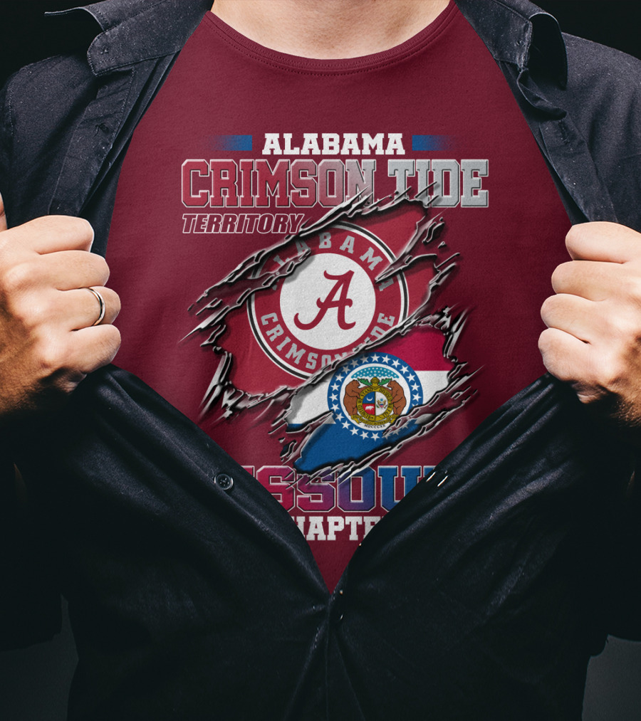 Alabama Crimson Tide Territory Missouri Chapter T-Shirt