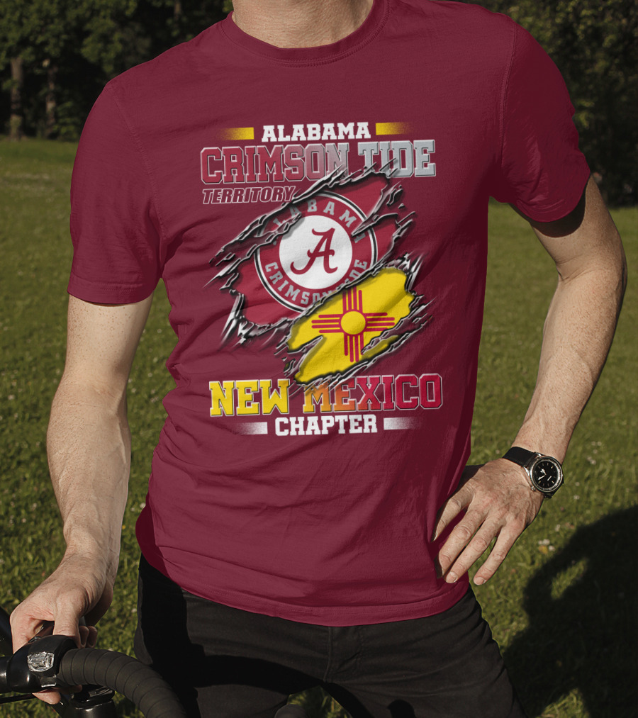 Alabama Crimson Tide Territory New Mexico Chapter T-Shirt